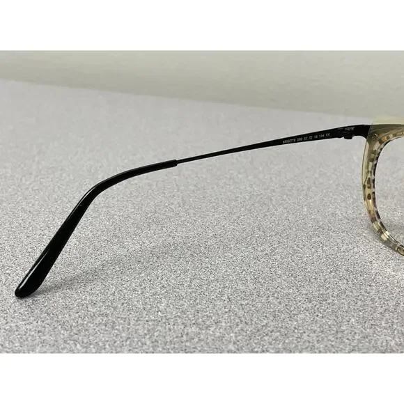 Jean Lafont Eyeglasses Brigitte 380 Leopard/Black Cat Eye Frame France 52-18 134